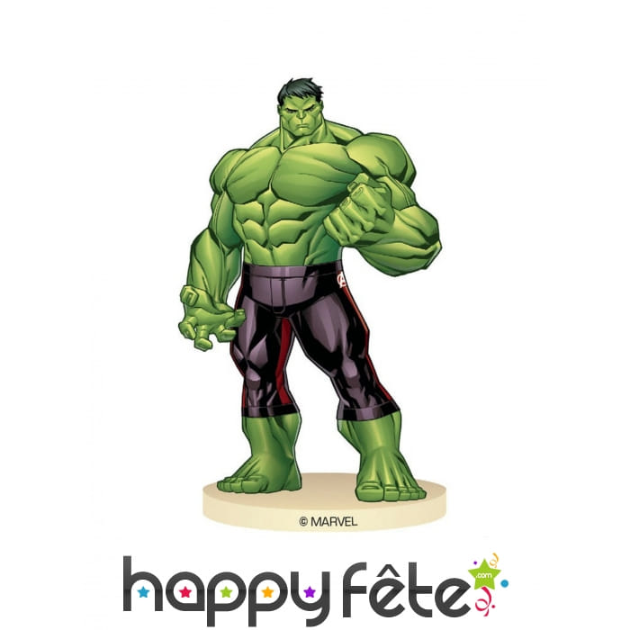 Statuette de Hulk, Avengers en plastique de 9 cm