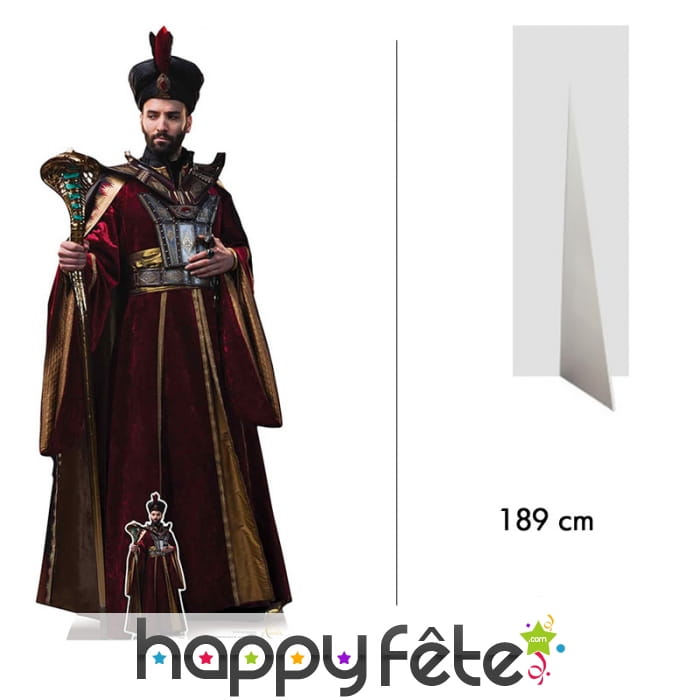 Silhouette de Jaffar Aladdin le film taille réelle