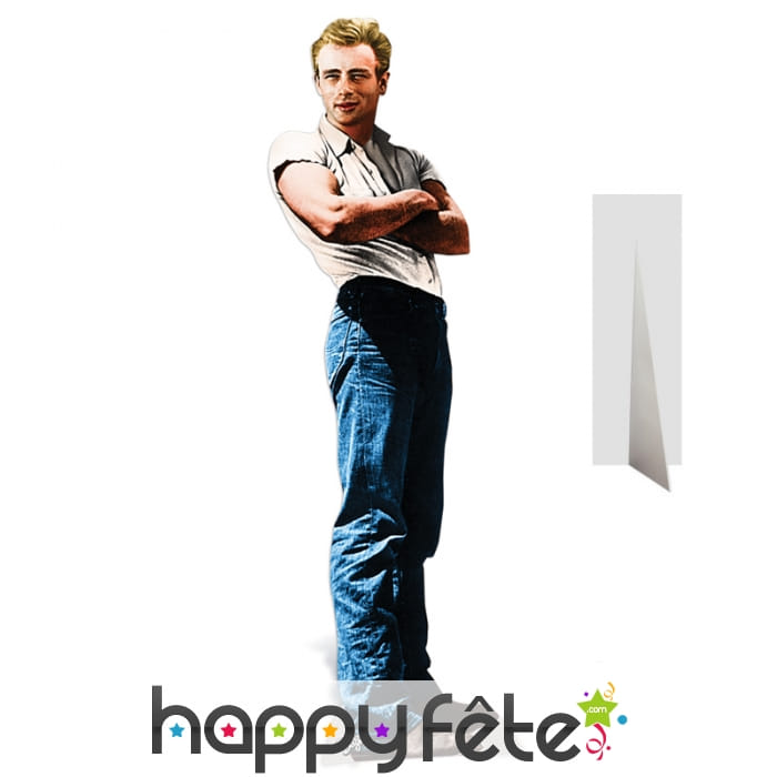 Silhouette de James Dean le rebel, taille réelle