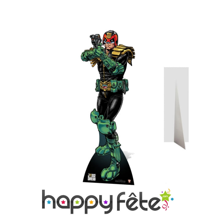 Silhouette de Judge Dredd BD en carton plat