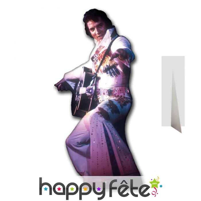 Silhouette du King en costume de scène