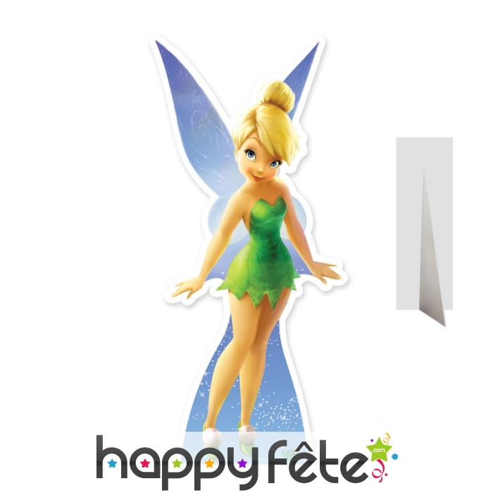 Silhouette de la fée clochette en carton