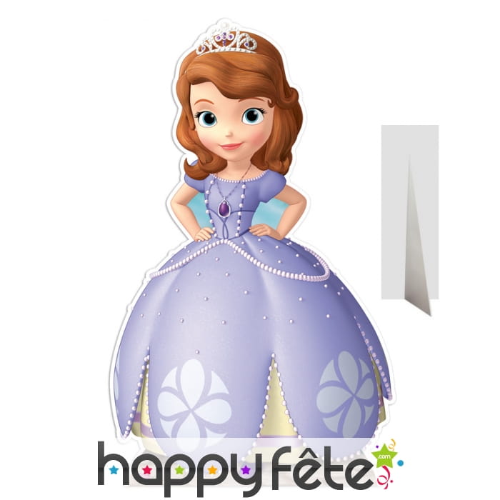 Silhouette de la princesse Sofia en carton