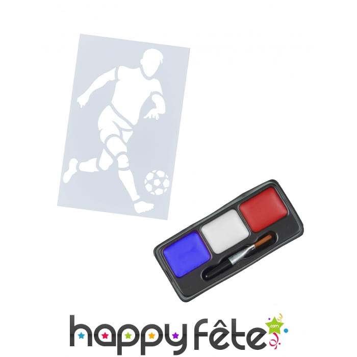 Set de maquillage pour supporter Francais