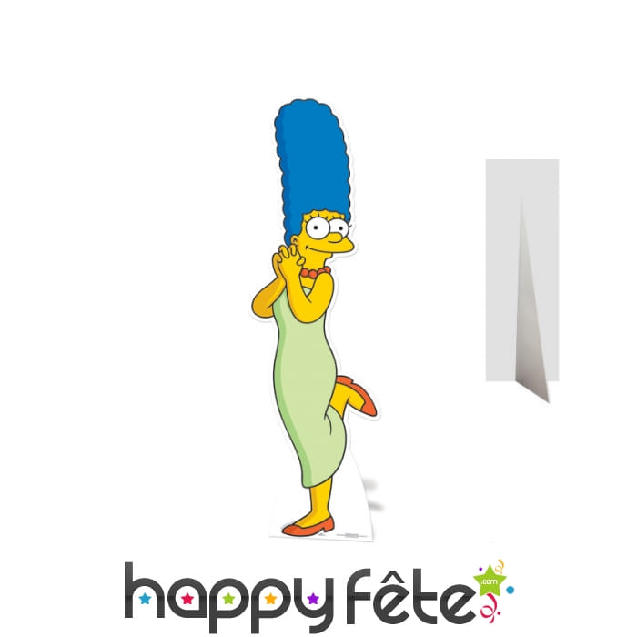 Silhouette de Marge Simpson en carton