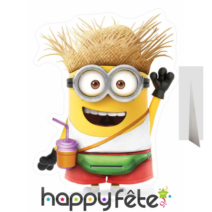 Silhouette de Minion le touriste