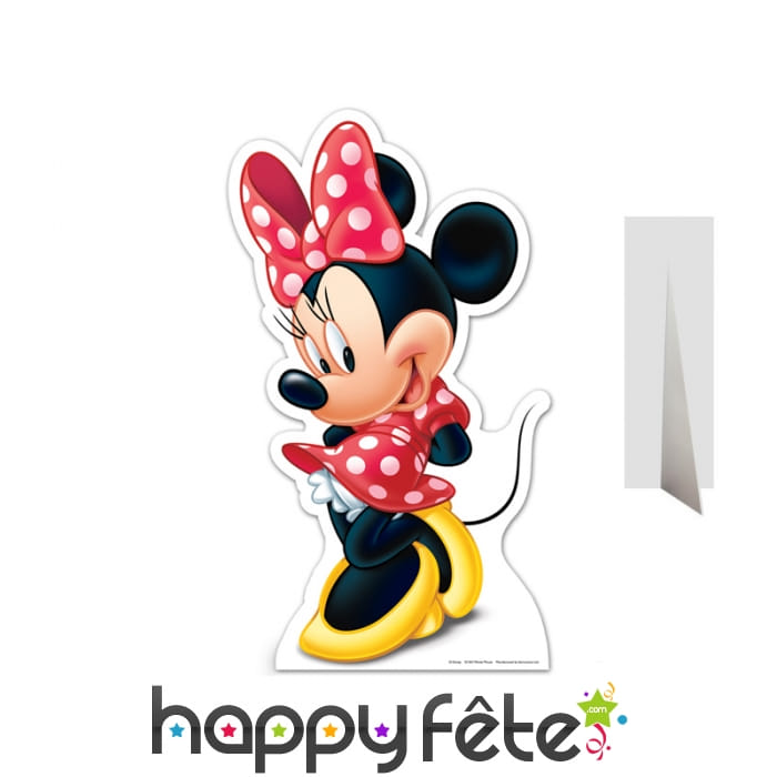 Silhouette de Minnie en carton