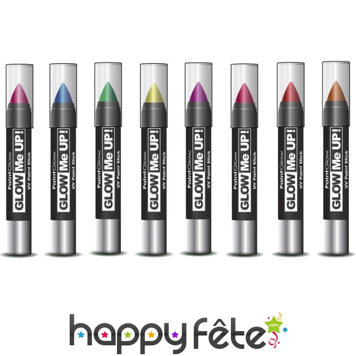 Sitck de maquillage fluo visage et corps, UV 3g