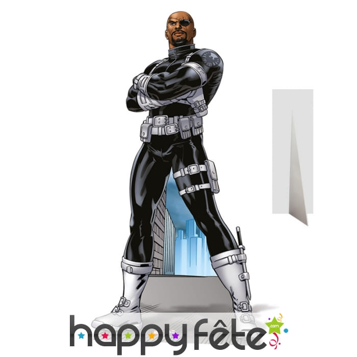 Silhouette de Nick Fury taille réelle