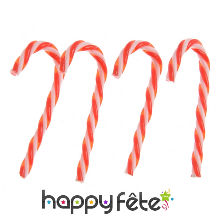 Sucre d'orge de Noël en plastique de 15cm