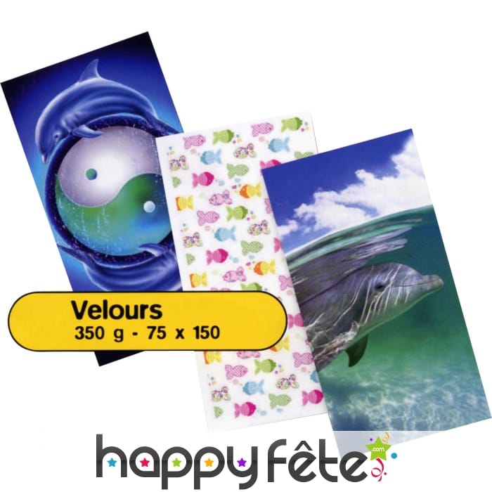 Serviette de plage décorées