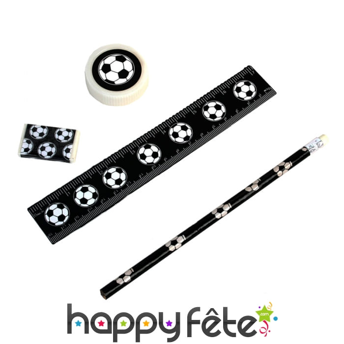 Set de papeterie motifs foot