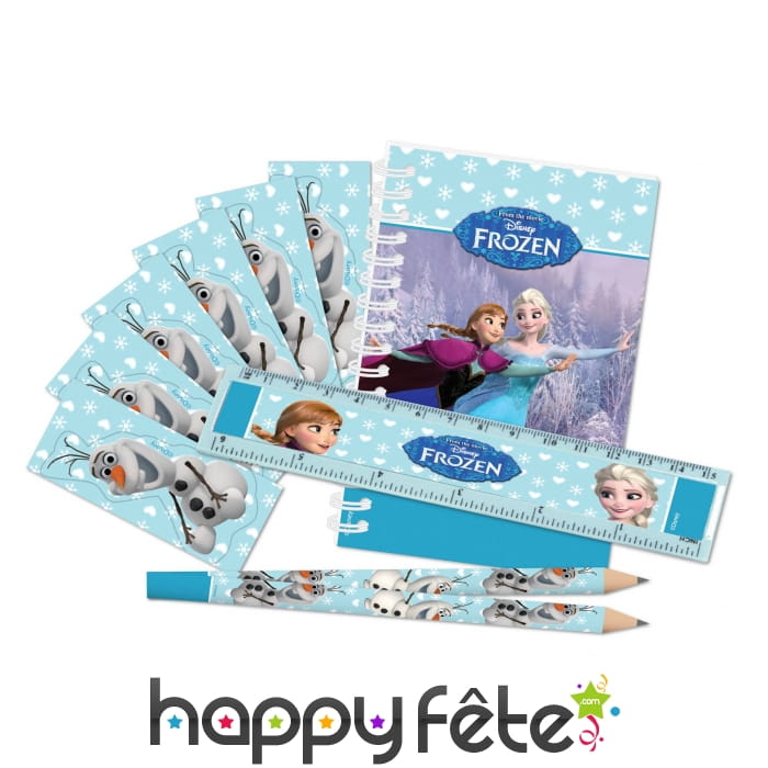 Set de papeterie Reine des neiges