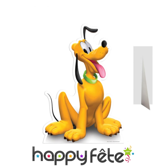 Silhouette de Pluto en carton plat