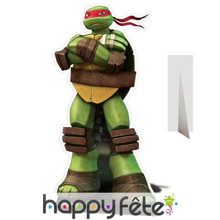 Silhouette de Raphael taille réelle, Tortue Ninja