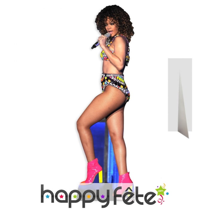Silhouette de Rihanna en carton plat