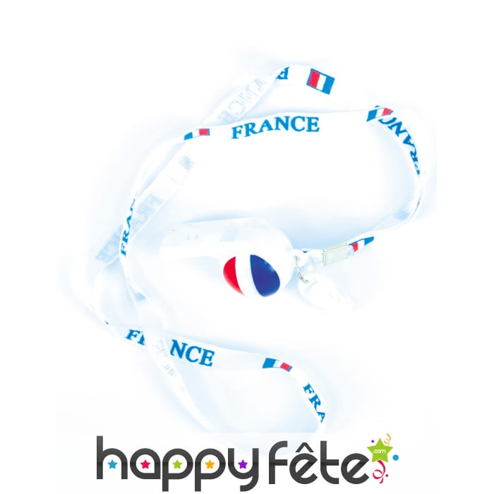 Sifflet de supporter équipe de France