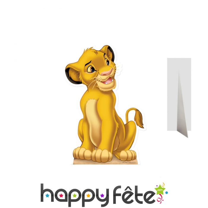 Silhouette de simba taille réelle