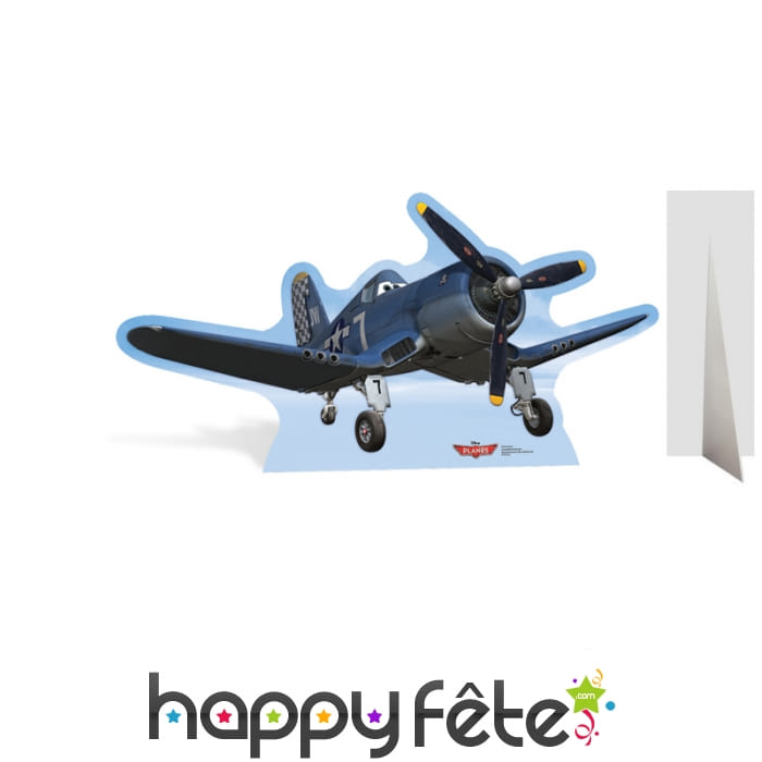 Silhouette de skipper en carton plat, Planes