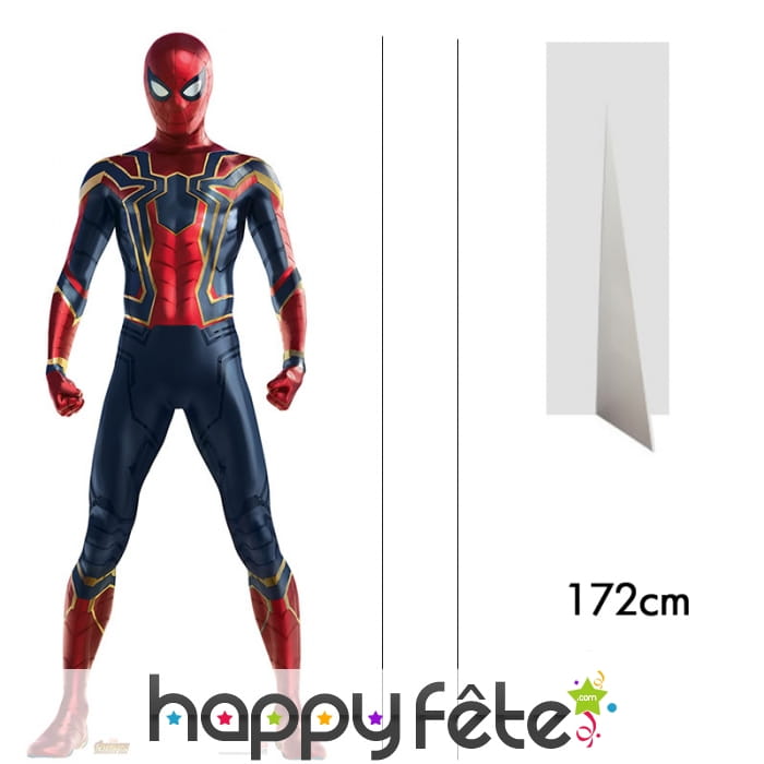 Silhouette de Spider man Avengers Infinity war