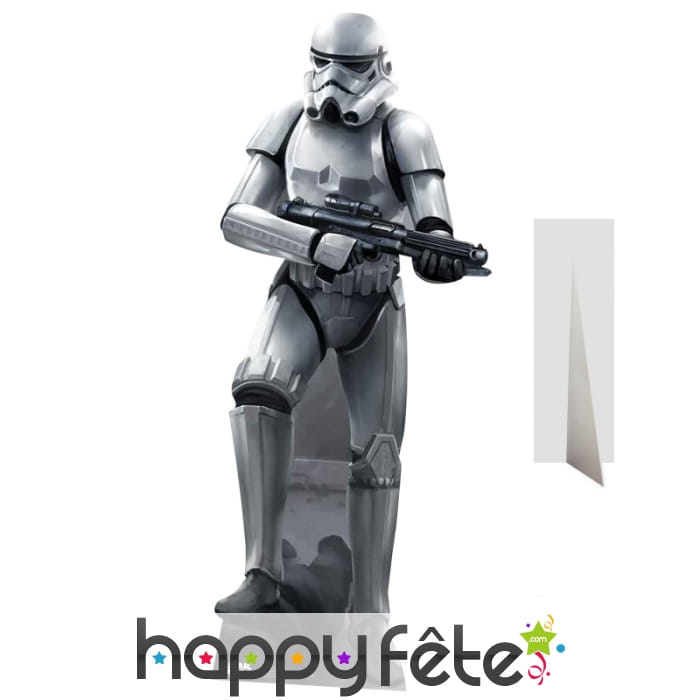 Silhouette de Stormtrooper taille réelle en carton