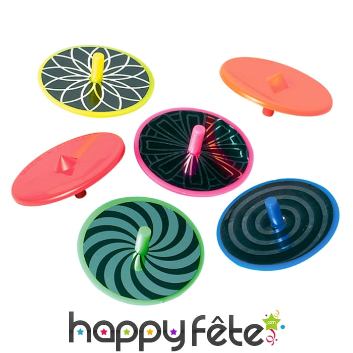 Sachet de Toupies colorées