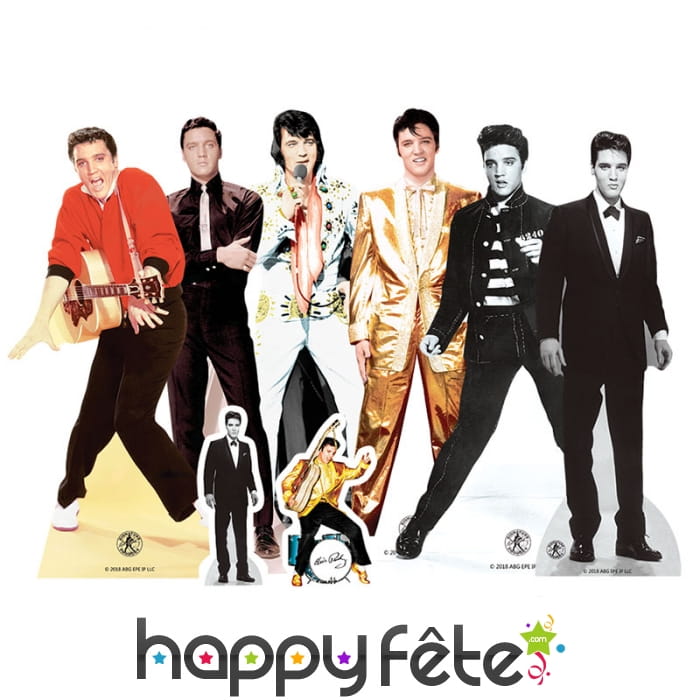 Silhouette de table Elvis Presley