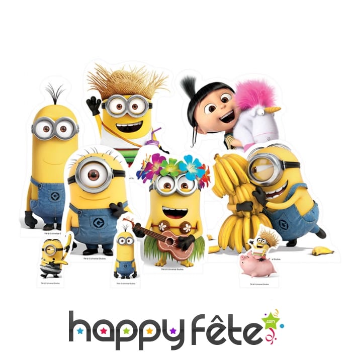 Silhouette de table moi moche et méchant