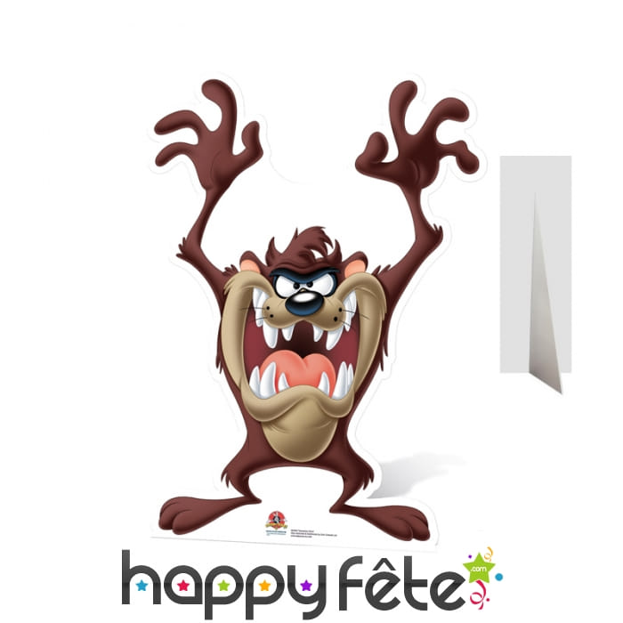 Silhouette de Taz en carton