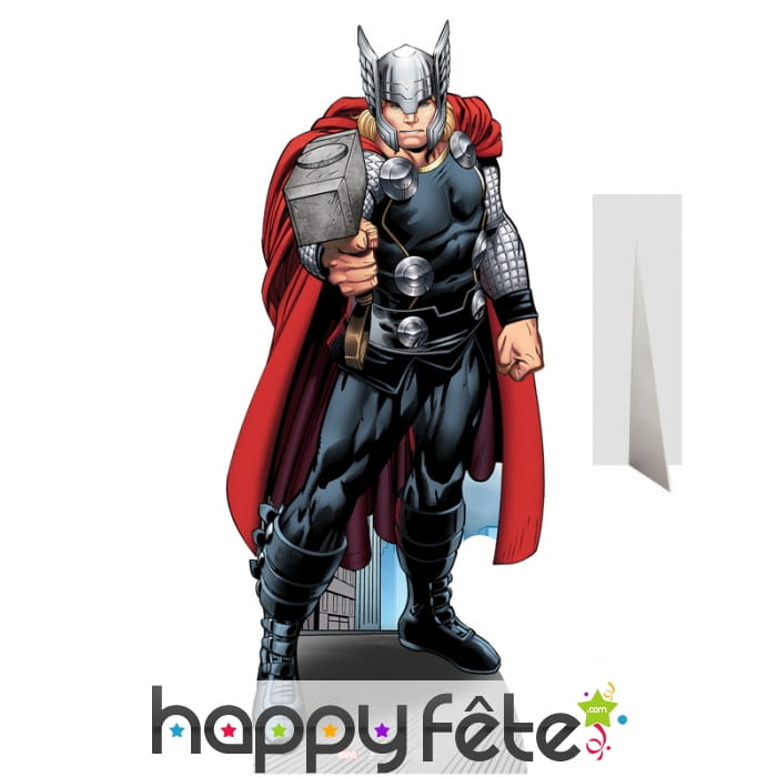 Silhouette de Thor en carton taille réelle