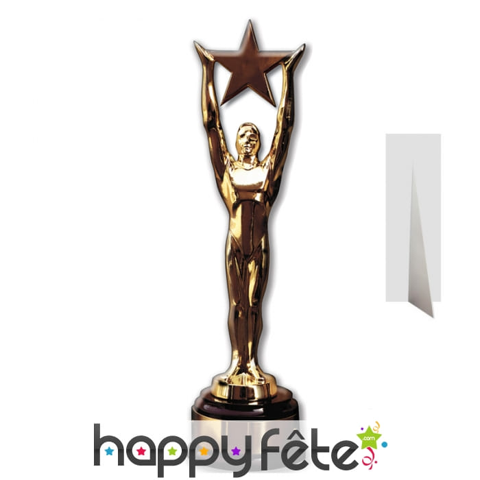 Silhouette de trophée étoilé