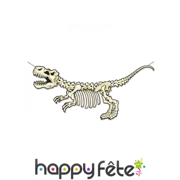 Squelette de T-rex en carton plat de 1,52 m