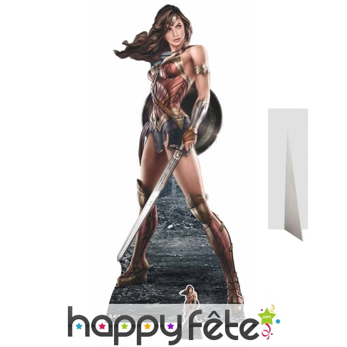Silhouette de Wonder Woman 2017 taille réelle