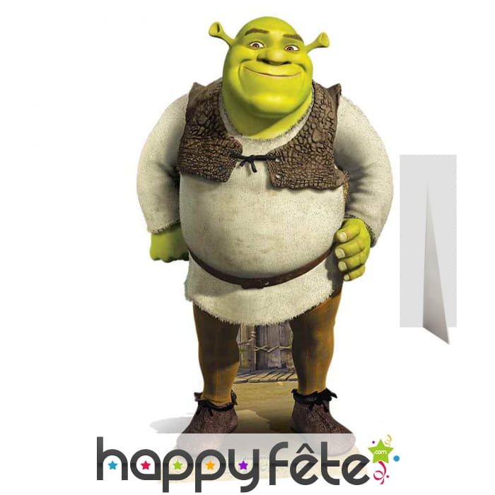 Silhouette en carton de Shrek, taille réelle