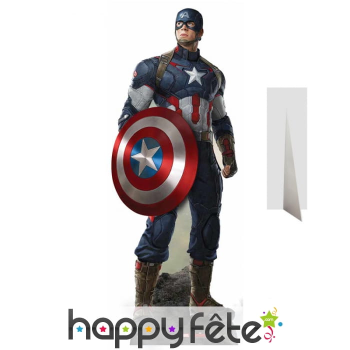 Silhouette en carton du Captaine América