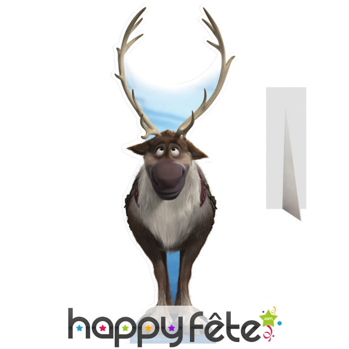 Sven en carton taille réelle, Reine des neiges