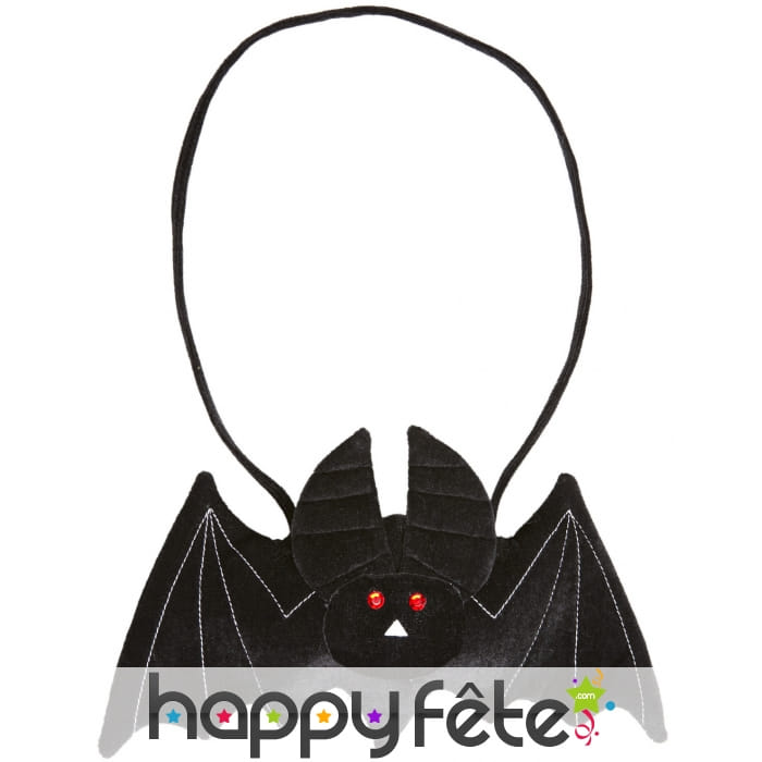 Sac en forme de chauve-souris aux yeux rouges