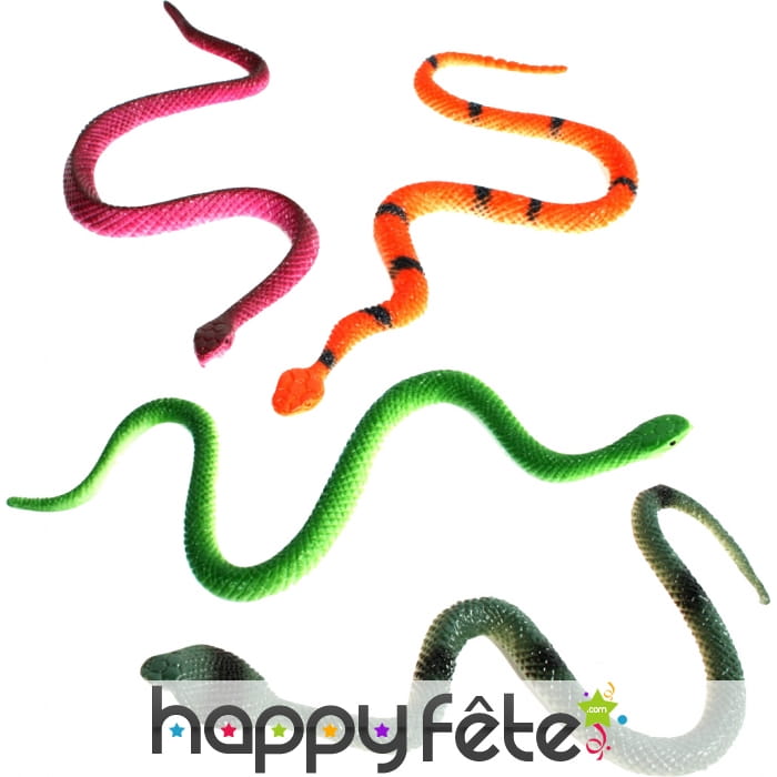 Serpents en plastiques
