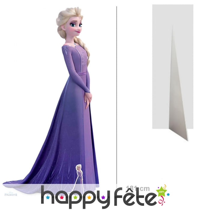 Silhouette Elsa taille réelle, La reine des neiges