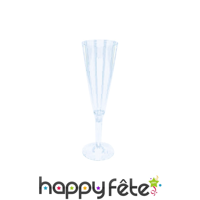 Sachet flûtes à champagne pied cristal