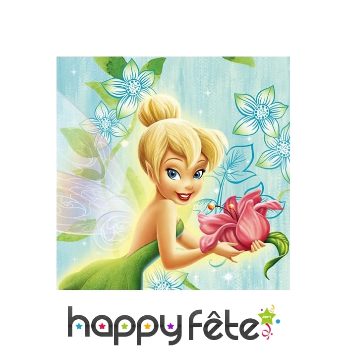Serviettes Fée Clochette