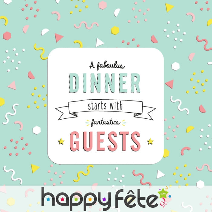 Serviettes Fantastics Guests