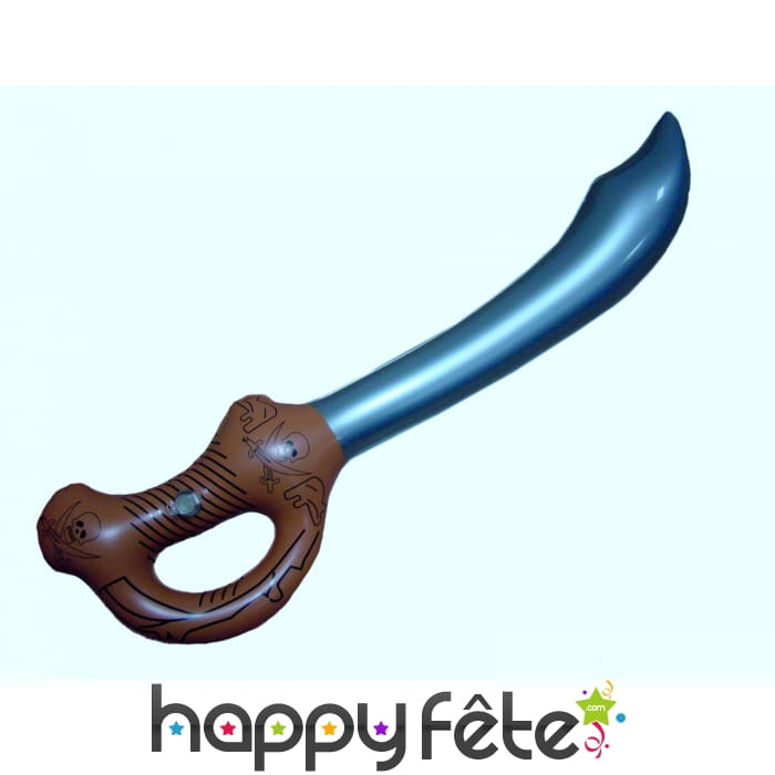 Sabre gonflable de pirate, 80cm