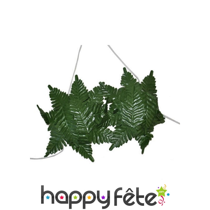 Soutien gorge en feuilles