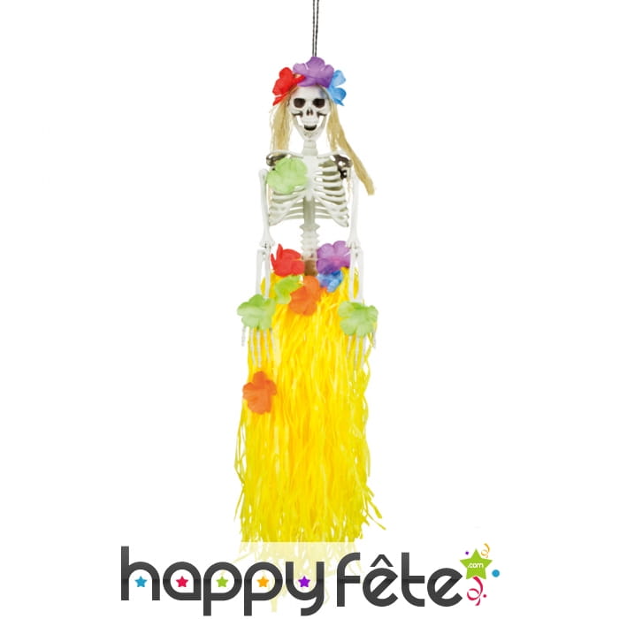 Squelette hawaï à suspendre