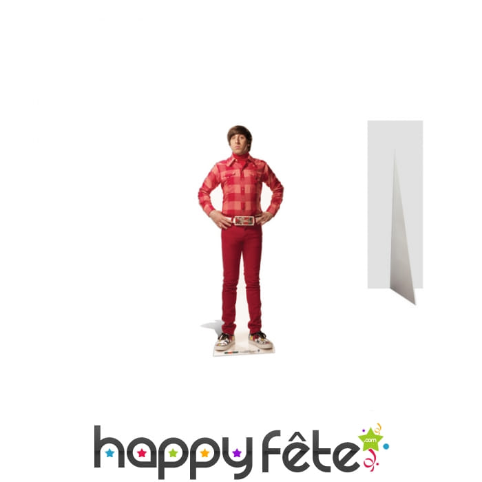 Silhouette Howard Wolowitz en carton plat