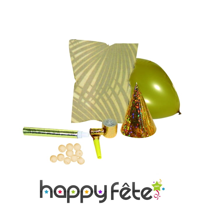 Sachet individuel kit doré