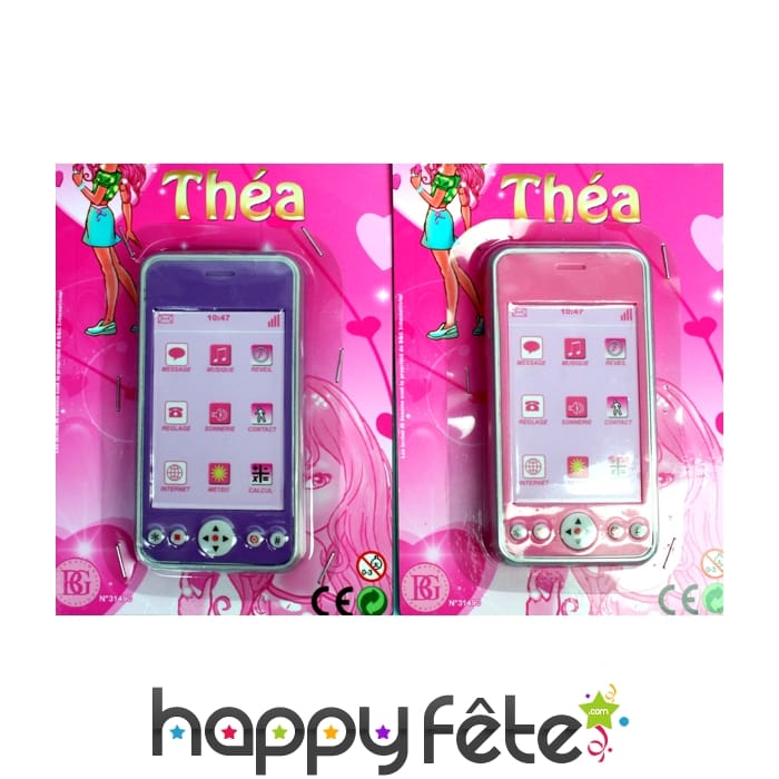 Smartphone jouet assorti