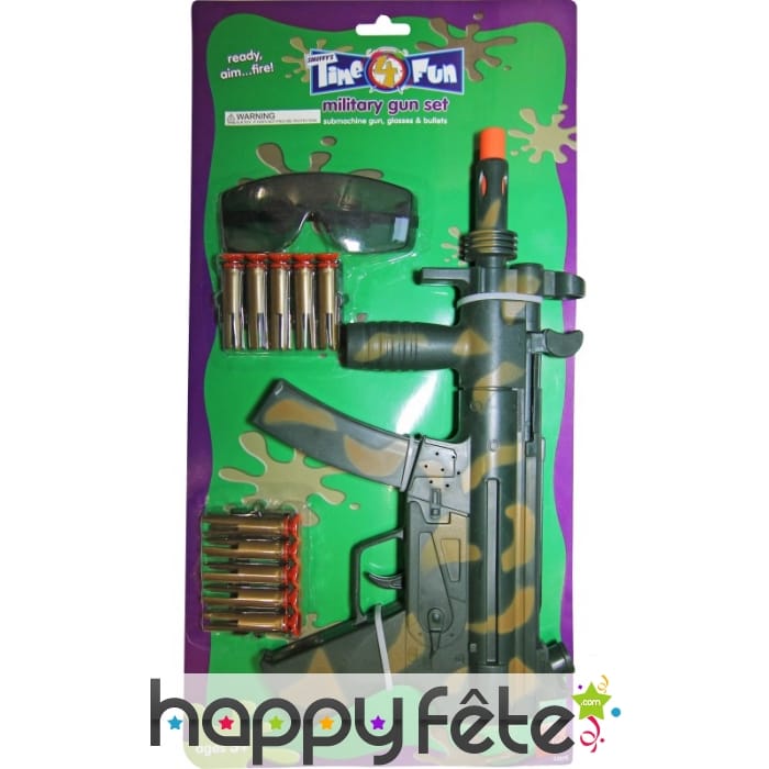Set mitraillette