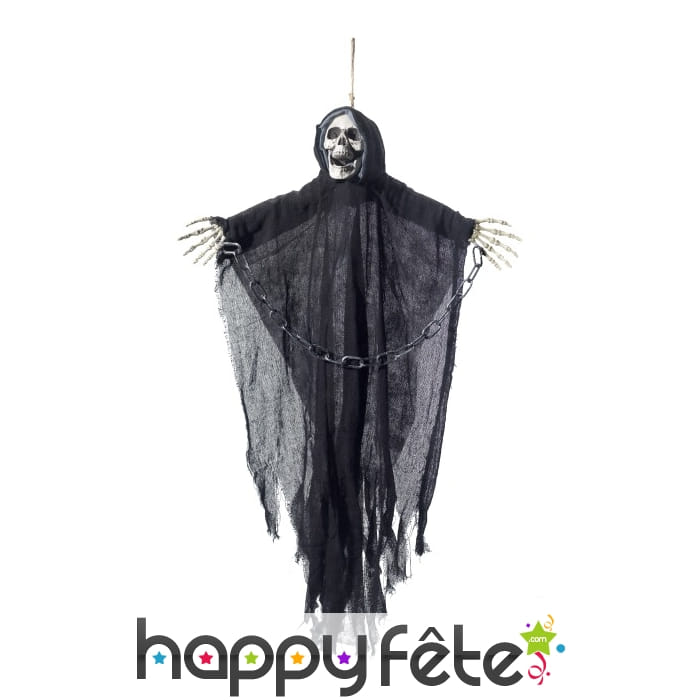 Squelette moissonneur d'âme à suspendre, 90cm
